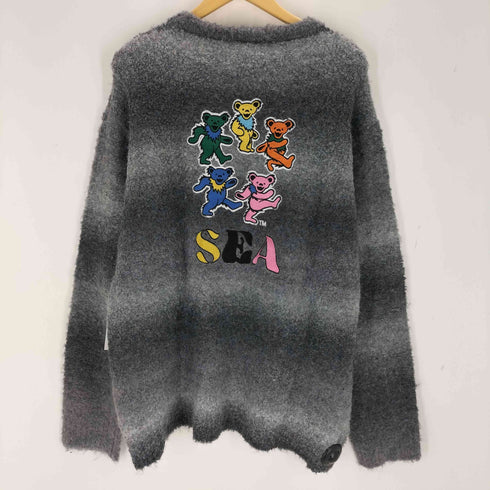 ウィンダンシー WIND AND SEA Grateful Dead x WDS Dead Bear Knit メンズ JPN:XL