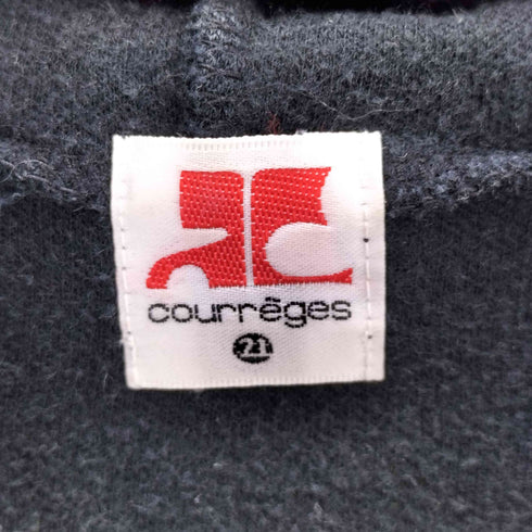 クレージュ courreges OLD ジップパーカー レディース