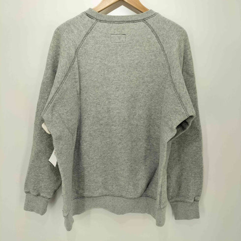 ステューシー Stussy ロゴ刺繍 ワッフル地 ポケットプルオーバースウェット メンズ LARGE