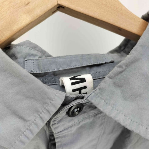 エムエイチエル MHL. 22SS COMPACT COTTON POPLIN コンパクト コットン ポプリン シャツ メンズ import:L