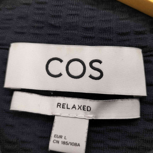 コス COS RELAXED 半袖ジップシャツ メンズ JPN:L