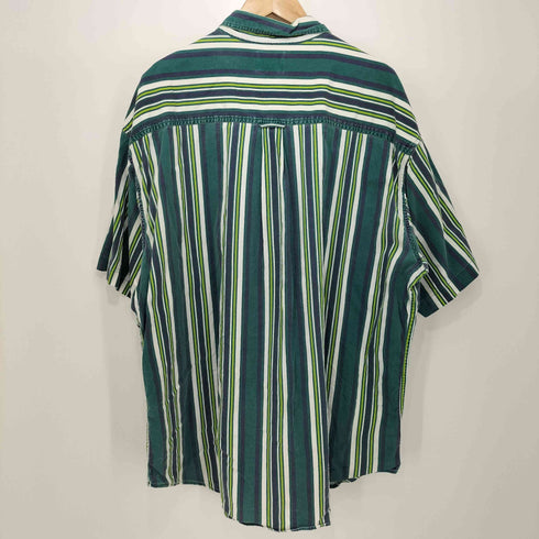 カタリナ Catalina 90S ストライプ柄 ショートスリーブボタンダウンシャツ メンズ 2XL