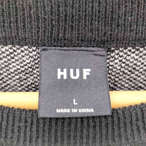 ハフ HUF BIG BLOCK CREW SWEATER メンズ JPN:L