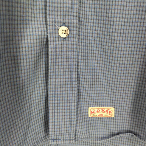 レッドキャップ RED KAP 90S チェック柄 半袖シャツ メンズ JPN:L
