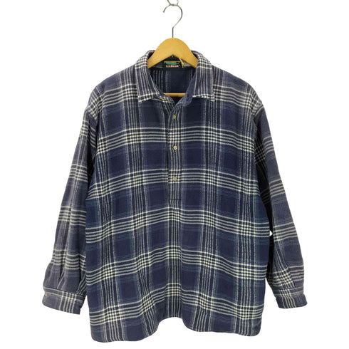 エルエルビーン L.L.Bean 80S-90S 山タグ ヘビーフランネル スキッパーシャツ メンズ JPN:M