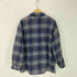 エルエルビーン L.L.Bean 80S-90S 山タグ ヘビーフランネル スキッパーシャツ メンズ JPN:M