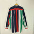 ノーティカ NAUTICA 90S マルチストライプ ボタンダウンシャツ メンズ JPN:L