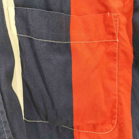 ノーティカ NAUTICA 90S マルチストライプ ボタンダウンシャツ メンズ JPN:L