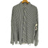 ザラ ZARA ナイロン ポリ ストライプ L/S シャツ メンズ import:L