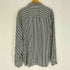 ザラ ZARA ナイロン ポリ ストライプ L/S シャツ メンズ import:L