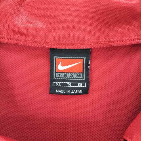 ナイキ NIKE 90-00S TEAM タグ DRI-FIT スウッシュ ロゴ 刺繍 ゲーム シャツ メンズ import:XL