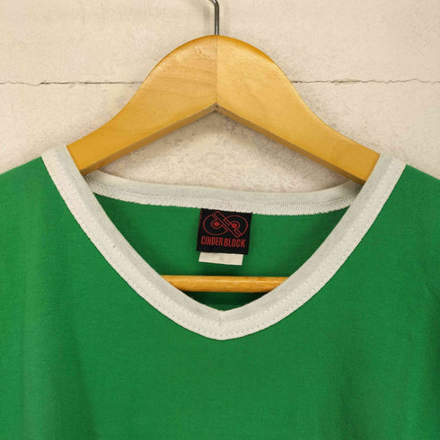 USA製 ©2002 VネックバンドTシャツ メンズ JPN:M