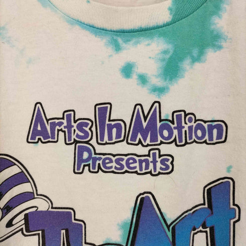 THE ART OF SEUSS タイダイ柄クルーネックTシャツ メンズ