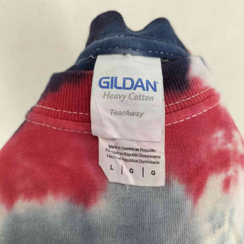 ギルダン GILDAN HAWKFEST タイダイ柄クルーネックTシャツ メンズ JPN:L