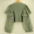 ザラ ZARA パフスリーブ ブラウス レディース import:M