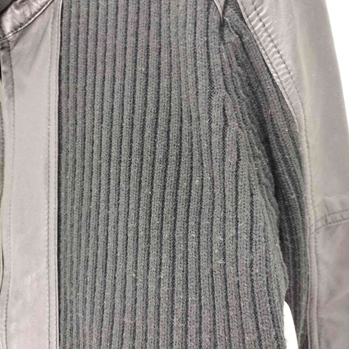 アヴィレックス AVIREX ラムレザーカーディガン メンズ import:M