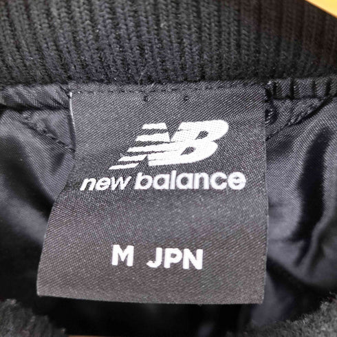ニューバランス NEW BALANCE N ワッペン 裏地キルティング ナイロン スタジャン メンズ JPN:M