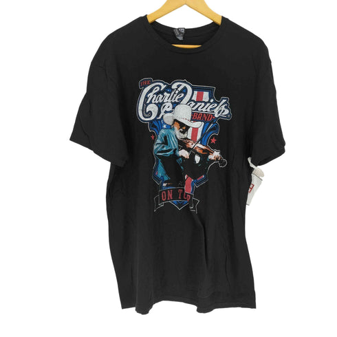 両面プリントバンドTシャツ メンズ 3XL