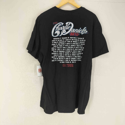 両面プリントバンドTシャツ メンズ 3XL