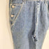 カルバンクラインジーンズ Calvin Klein Jeans 90S ロゴワッペン ロゴボタン バギー デニム オーバーオール レディース M