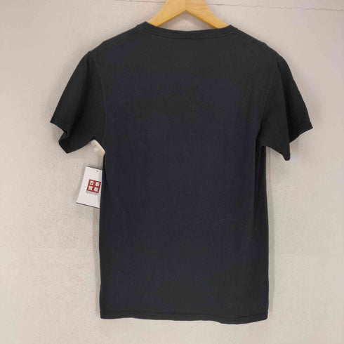 BACK IN BLACK 発泡プリントクルーネックバンドTシャツ メンズ JPN:S