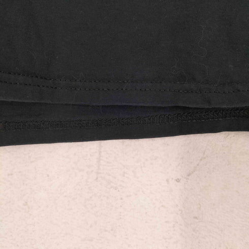 BACK IN BLACK 発泡プリントクルーネックバンドTシャツ メンズ JPN:S