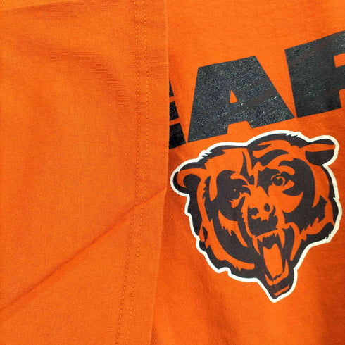 チームアパレル NFL TEAM APPAREL BEARS FOOTBALL フロントプリントクルーネックTシャツ メンズ JPN:L