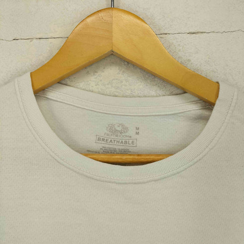 フルーツオブザルーム FRUIT OF THE LOOM フロントプリントクルーネックTシャツ メンズ JPN:M