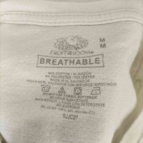 フルーツオブザルーム FRUIT OF THE LOOM フロントプリントクルーネックTシャツ メンズ JPN:M