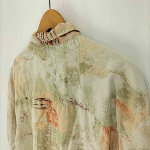 SADDLEBRED オープンカラーシャツ 総柄 メンズ import:XL