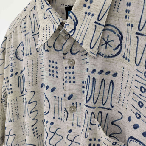 GIORGIO ROSATI オープンカラーシャツ 総柄 メンズ import:XL
