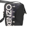 ケンゾーパリス KENZO PARIS ロゴワッペンレザーショルダーバッグ メンズ