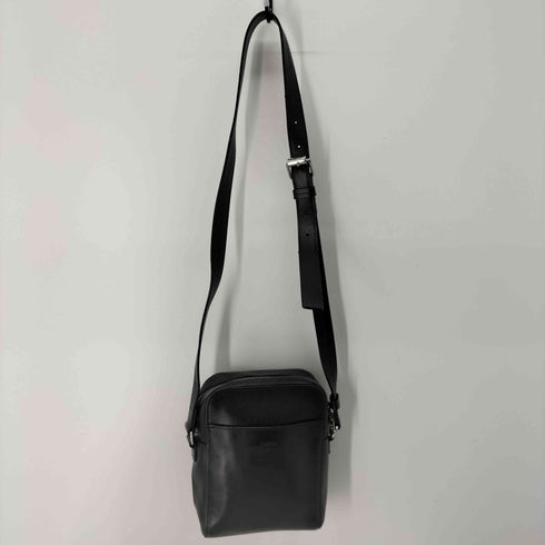 ケンゾーパリス KENZO PARIS ロゴワッペンレザーショルダーバッグ メンズ