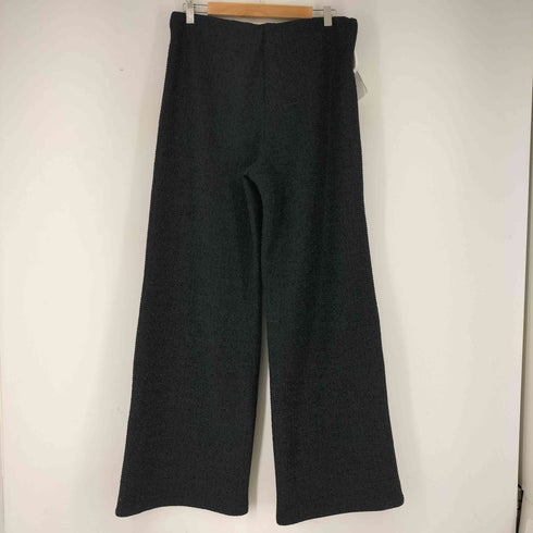 ザラ ZARA テクスチャー入り生地ワイドレッグパンツ レディース US L