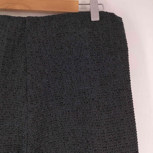 ザラ ZARA テクスチャー入り生地ワイドレッグパンツ レディース US L