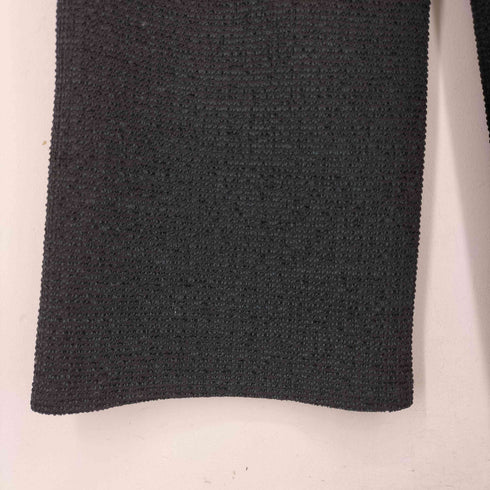 ザラ ZARA テクスチャー入り生地ワイドレッグパンツ レディース US L