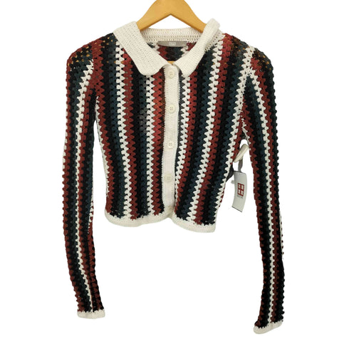 キス KITH Multicolor Tori Crochet Knit Top レディース import:XS