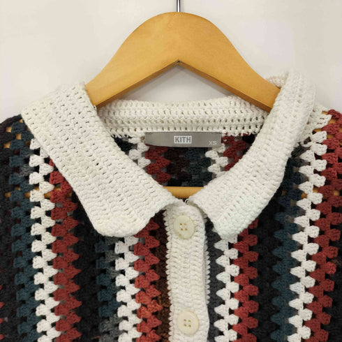キス KITH Multicolor Tori Crochet Knit Top レディース import:XS