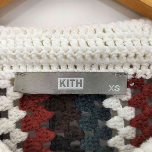 キス KITH Multicolor Tori Crochet Knit Top レディース import:XS