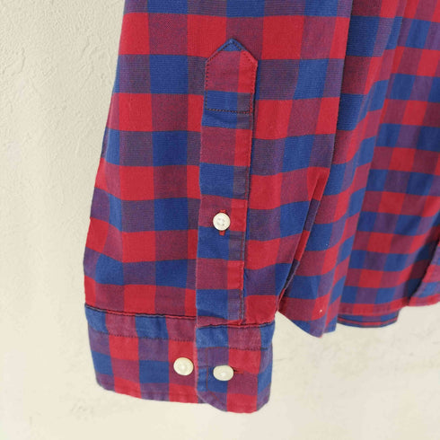 ノーティカ NAUTICA チェック BDシャツ CLASSIC FIT/STRETCH メンズ import:L