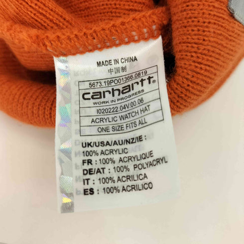 カーハートワークインプログレス Carhartt WIP 2G acrylic watch hat メンズ