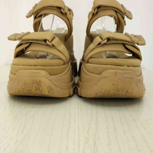 イエロー YELLO CREMA SINGLE SNEAKER SANDALS レディース L