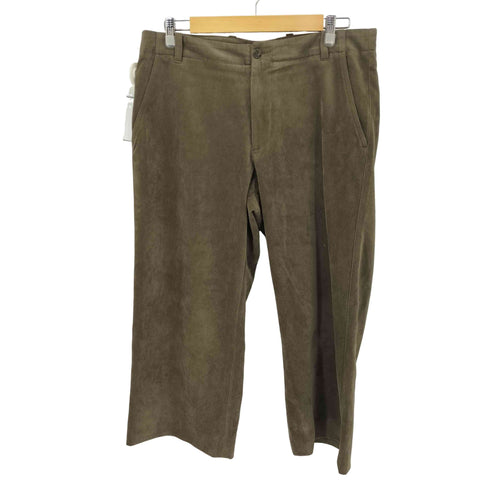 ジョルジオアルマーニ Giorgio Armani MADE IN ITALY ベロアノータックパンツ メンズ