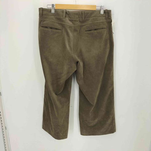 ジョルジオアルマーニ Giorgio Armani MADE IN ITALY ベロアノータックパンツ メンズ