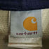 カーハート Carhartt 00s USA製 ロゴ刺繍 裏地サーマル ジップアップパーカー メンズ