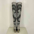 イエロー YELLO WABI DRAGON TATOO BOOTS レディース L
