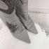 イエロー YELLO WABI DRAGON TATOO BOOTS レディース L