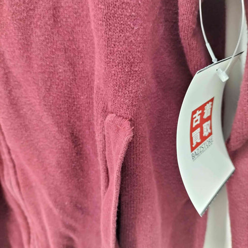 トミーヒルフィガー TOMMY HILFIGER ロゴ刺繍ジップアップニット メンズ import:S