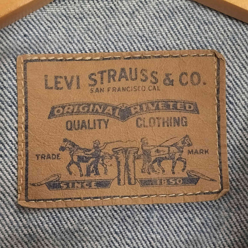 リーバイス Levis 90s USA製 79930-7206 ボタン裏674 デニム トラッカー ジャケット メンズ import:L
