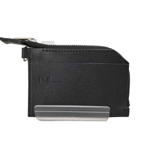 ニール NL Thin エンボスロゴ ラウンドジップレザーコインケース メンズ